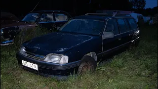 Starting Opel Omega A After 12 Years + Test Drive