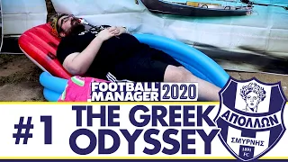 THE GREEK ODYSSEY FM20 | Part 1 | Apollon Smyrnis | Football Manager 2020