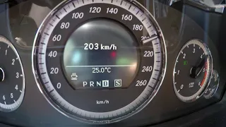 Mercedes-Benz E200 CDI W212 (136hp) acceleration