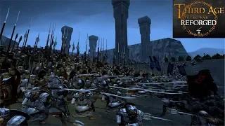 MEN, ELVES AND DWARVES DEFEND MORIA (Siege Battle) - Third Age: Total War (Reforged)