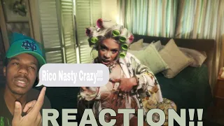 TALENT!!!!| Rico Nasty - Turn It Up (Official Music Video) (REACTION!!!)