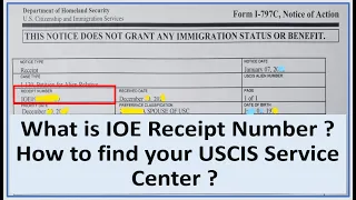 What is IOE Receipt Number ? || How to Find your USCIS Service Center ? || Will Be Approved Faster?