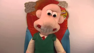 Wallace and Gromit - WALLACE TALKING DOLL - Test