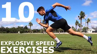 10 Explosive Speed Exercises | No Equipment/Bodyweight Training You Can Do Anywhere