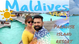 Maldives vlog |paradise island resort !!