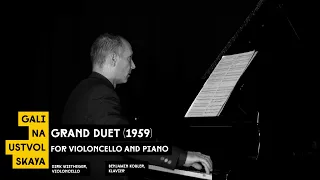 Galina Ustvolskaya – grand duet (1959)