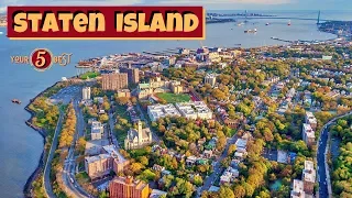 STATEN ISLAND New York City Drone Video