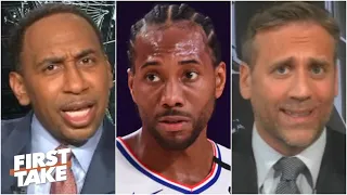 Stephen A. demands that Max apologizes for saying Kawhi is the best player in the world | First Take