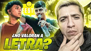 ¿LETRA el MÁS INFRAVALORADO de FMS? | SKIPER reacciona a LETRA vs VALLES - T