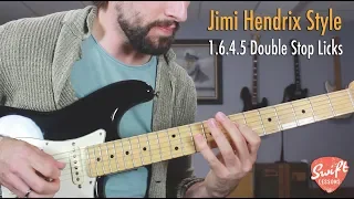 Hendrix Style Guitar Lesson - Combining Rhythm & Lead Over 1.6.4.5