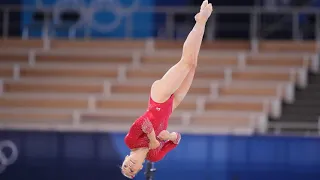 Mykayla Skinner Wins Silver on Vault - Replaces Biles -  Women's Gymnastics 2021 Tokyo Olympic Games