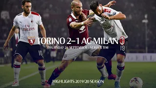 Highlights | Torino 2-1 AC Milan | Matchday 5 Serie A TIM 2019/20