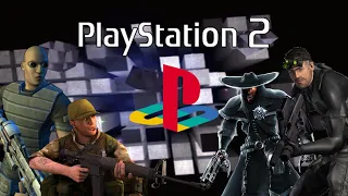 30 Split-screen Coop FPS and TPS games for PS2 (First and Third person shooters) Playstation 2