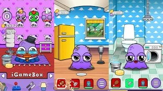 Moy 5 Vs Moy 4-Virtual Pet Game/REIVEW GAMEPLAY/Most Gameplay makeover for kid #P11