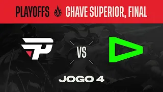 CBLOL 2024: 1ª Etapa - Playoffs | paiN Gaming x LOUD (Jogo 4)