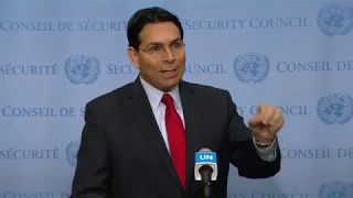 Israel on Gaza-Israel & Rocket Launch -  Security Council Media Stakeout (20 November 2019)