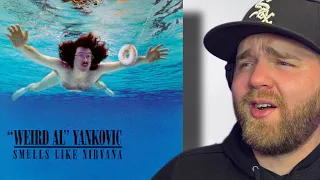 MAN IM DYING 😂| FIRST TIME REACTION    "Weird Al" Yankovic - Smells Like Nirvana