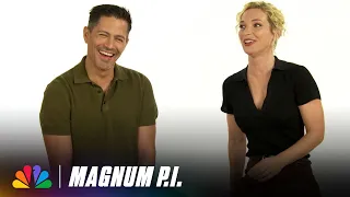 Magnum & Higgins Answer The Internet’s Juiciest Questions | Magnum P.I. Season 5 | NBC