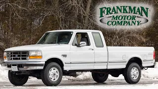 123k Mile - 1995 Ford F-250 XLT HD 7.3 Powerstroke - Frankman Motor Company - Walk Around & Driving