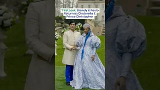 Brandy & Paolo Return as Cinderella & Prince Christopher in Descendants: The Rise of Red" #shorts