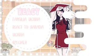 //🥜Familia Uchiha reagindo a Sarada uchiha🥜//[1/5]//