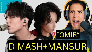 THIS IS MIND BLOWING! Dimash & Mansur QUDAIBERGEN | Therapist Reacts #dimash #firsttime #reaction