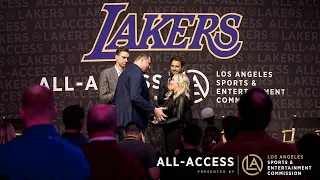 LA Lakers Surprise Slava Medvedenko Ring Ceremony | Los Angeles Sports & Entertainment Commission