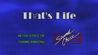 That's Life   Frank Sinatra