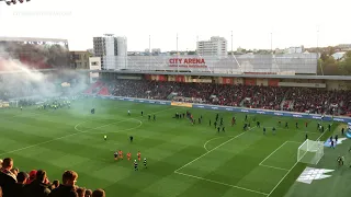 #HOOLIGANS RIOT FIGHT 💪🔥⚔️ #DERBY (2021) Ultras Spartak Trnava 🆚  Ultras Slovan Bratislava (4K)