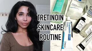 Tretinoin/ Retin-A Skincare Routine | Anti-Aging, Acne Prone PM Skincare