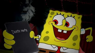 SpongeBob uses the Death Note