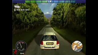 MOBIL 1 RALLY CHAMPIONSHIP (1999) Short PC Gameplay