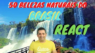 Português reage a 50 Maravilhas naturais do Brasil - Fenomenal galera!😎