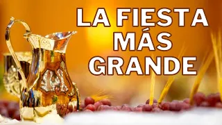 La fiesta más grande LLDM (Con letra + Partitura PDF) 🎼​🎵​🎶​ Alabanzas LLDM Santa Cena 2022