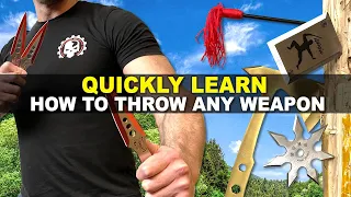 Quickly Learn How To Throw Knives, Axes, Spikes, Cards & Stars! [Complete Guide] 🎯 Weapons Wednesday