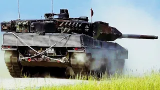 LEOPARD TANK In FIRING ACTION! (During Annual Training Event—‘Strong Europe Tank Challenge’)