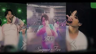 190601 BTS MEDLEY - Baepsae + FIRE ☆ LY: Speak Yourself Tour at Wembley DAY1