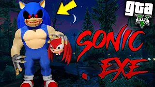 Encontrei a lenda do SONIC .EXE MALIGNO no GTA 5 mods !!