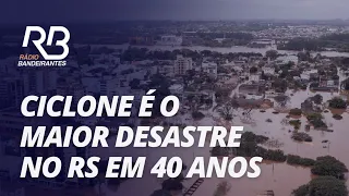 Com 27 mortes, CICLONE no RS é o maior desastre do estado em 40 anos