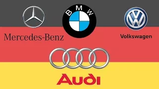 German Car Brands Names – List And Logos