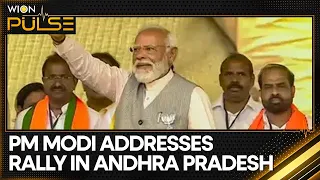Lok Sabha Elections 2024: PM Modi campaigns in Andhra Pradesh, shares stage with NDA allies | WION