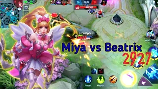 Cara Miya Maniac inspire lawan Beatrix di gold Lane dan late game