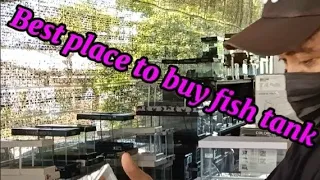 We visited Nanyang Trading Aquarium best place to buy fish tank