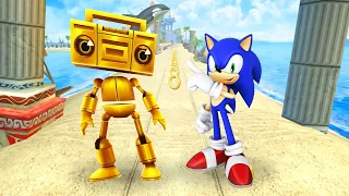 Top Android Games & IOS Games Battle - Sonic Dash vs. Subway Surfers - Boombot vs. Classic Sonic #1