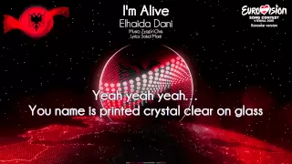 Elhaida Dani - "I’m Alive" (Albania) - [Karaoke version]