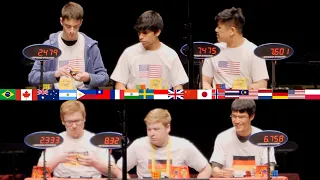 Rubik's Nations Cup - WCA World Championship 2019 (feat. Germany, United States, China, Australia)