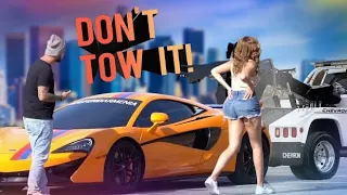 Gold Digger Car Towed After Cheating 😱💥 - Bf Gets Mad!!