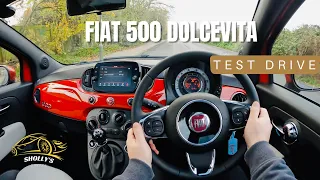 2023 Fiat 500 POV Test Drive [Dolcevita Hybrid London - England]