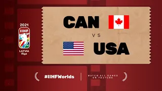 Highlights | USA vs CANADA | #IIHFWorlds 2021