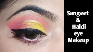 Bridal haldi Eye Makeup #Shorts